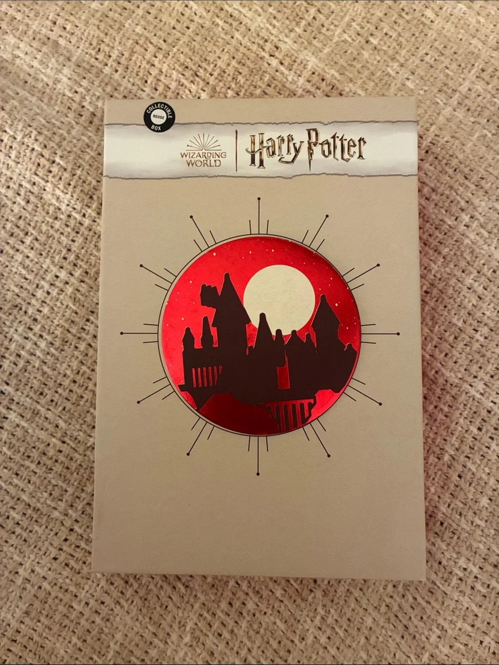 NWT Harry Potter Hogwarts Socks with collectible box- both socks are size 9/11.